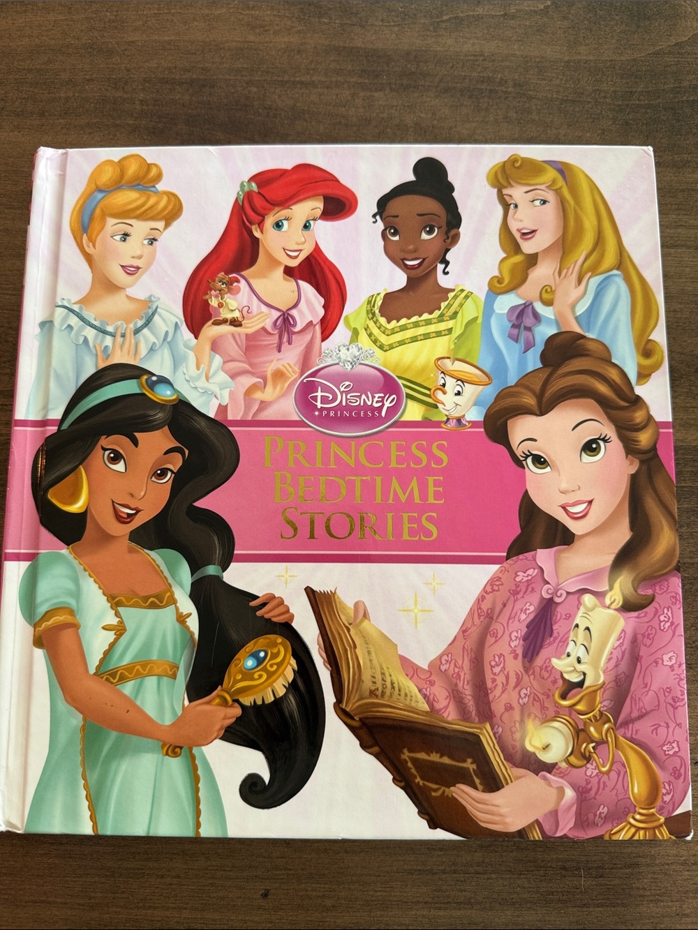 Disney Princess Bedtime Stories - Pink and Pastel Cover